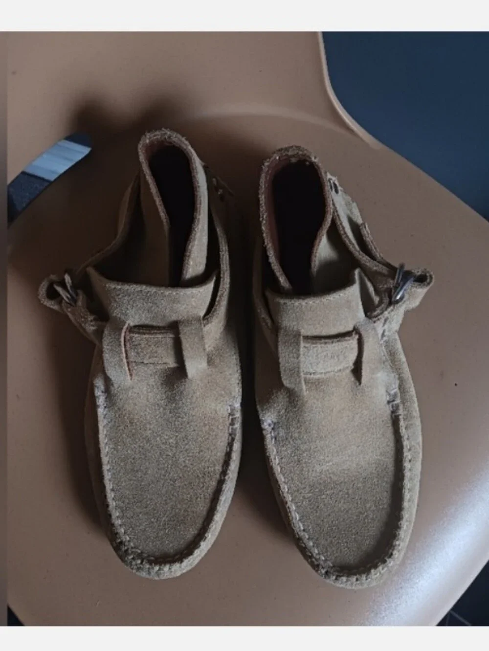 QUODDY x Kelly Killoren Bensimon Ring Boots, Moccasin Suede Buckle Loafers 10